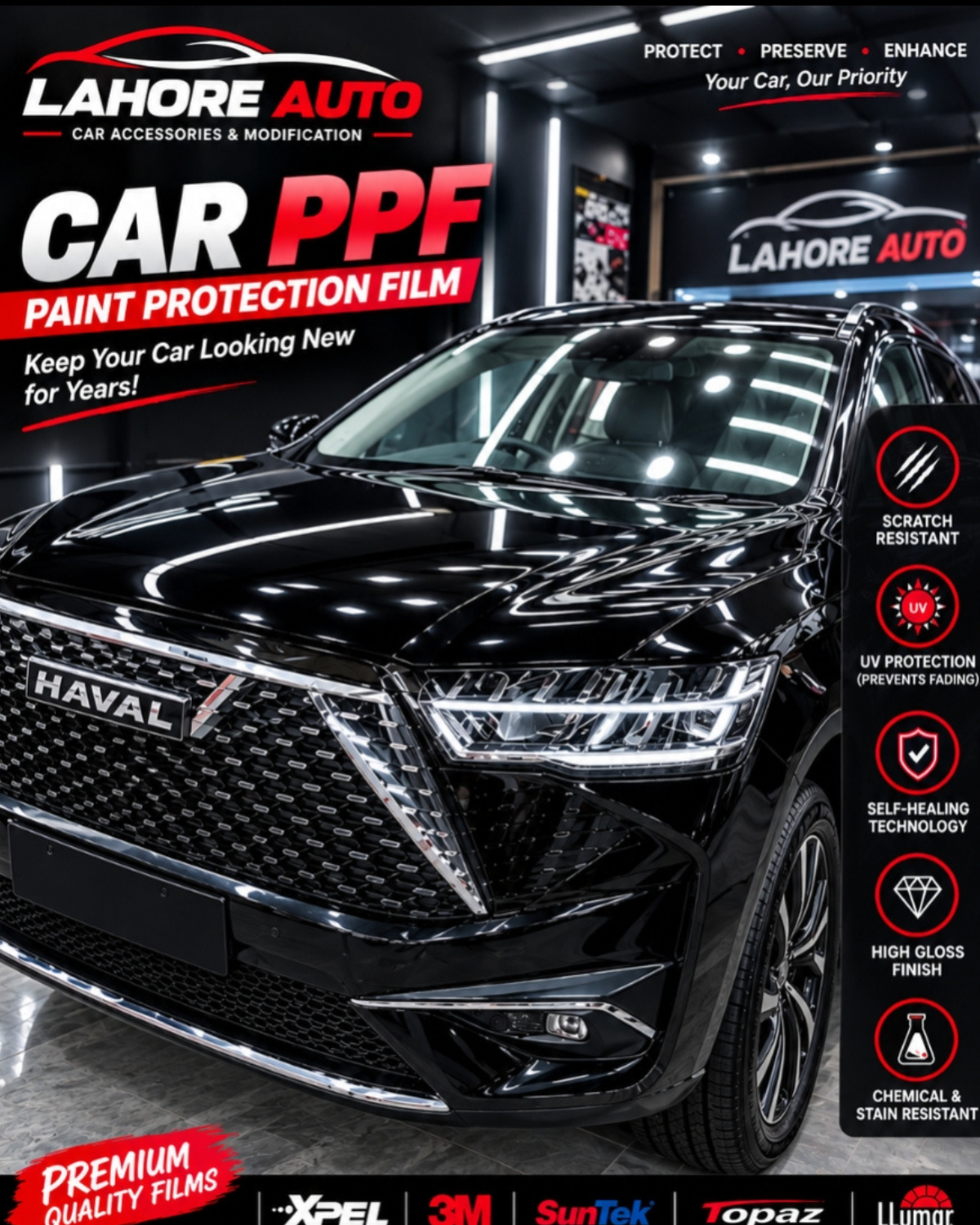Premium PPF Roll for Ultimate Car Paint Protection!